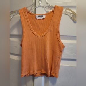 Double Zero peach tank top Size S